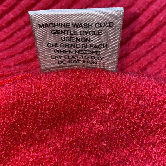 PHILOSOPHY Cherry Drawstring Mockneck Sweater-S - Picture 8 of 8